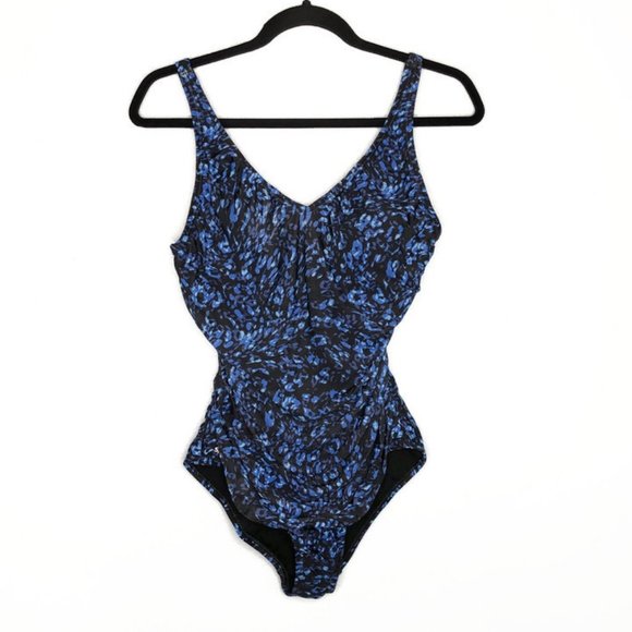 Speedo Other - Speedo Blue One Piece Swimsuit 10 Lightly Padded